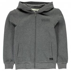 Image of Firetrap Brunel ZT Junior Hoodie - Charcoal Marl