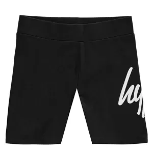Image of Hype Girls Fantasy Script Cycling Shorts - Black, Size Age: 3-4 Years, Women