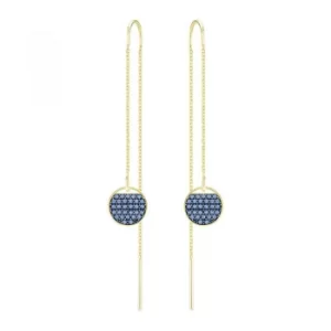 Image of Ladies Swarovski Gold Plated Ginger Earrings