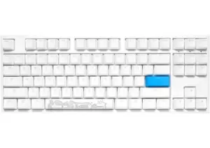 Image of Ducky One 2 RGB TKL keyboard USB German White