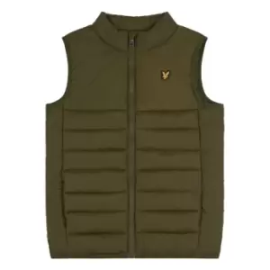 Image of Lyle and Scott Lightweight Gilet Infant Boys - Green