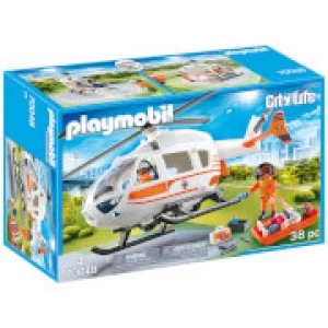 Image of Playmobil City Life Rescue Helicopter (70048)