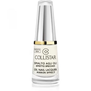 Image of Collistar Oil Nail Lacquer Nail Polish With Oil Shade 302 Bianco Latte 6ml