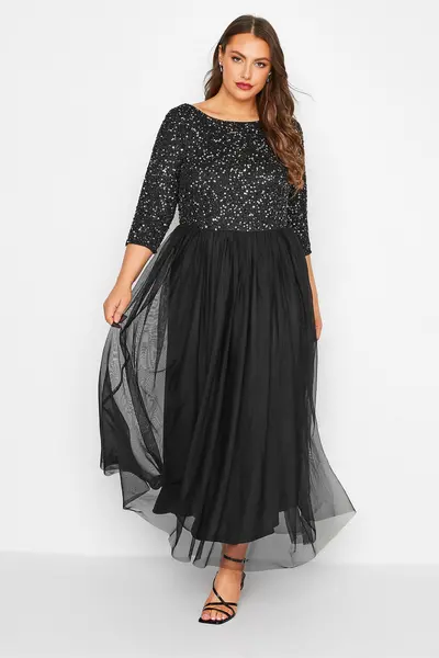 Image of Yours Maxi Dress Black