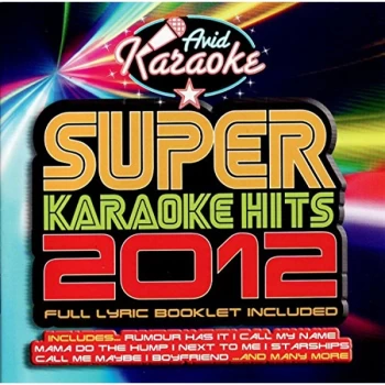 Image of Various Artists - Super Karaoke Hits 2012 CD
