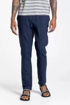 Image of Linen-Blend 'NosiBotanical Buck' Trousers