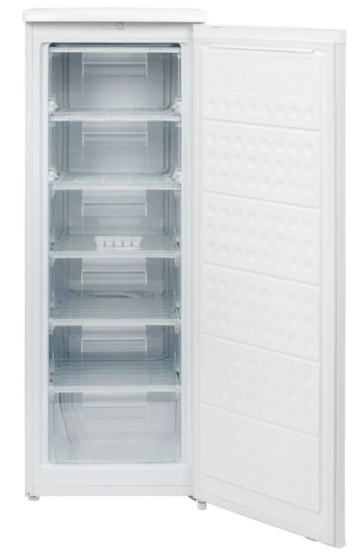 Image of Willow 177L Freestanding Tall Freezer with 6 Compartments & Reversible Door in White White Unisex