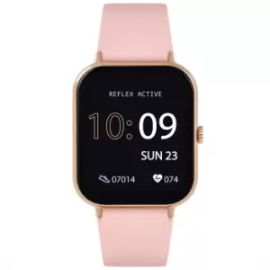 Image of Reflex Active Series 23 Pink Strap Smart Calling Watch