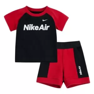 Image of Nike French T-Shirt And Short Set Baby Boys - Multi