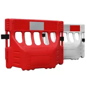 Image of Buddha water filled barrier - White