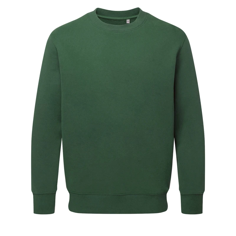 Image of Anthem Mens Plain Sweatshirt in Green Size: XS Green Male XS