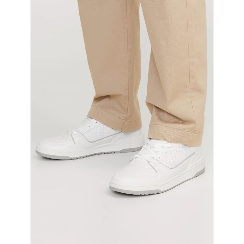Image of Jack and Jones London Trainer Mens - White White 7