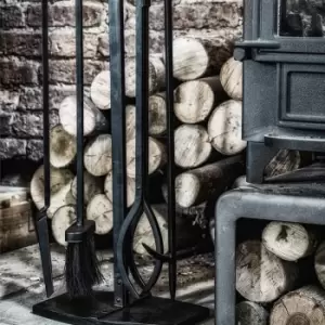 Image of Ivyline Fireside Set in Iron