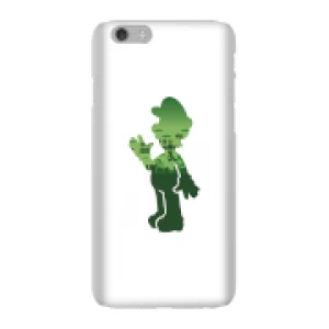 Image of Nintendo Super Mario Luigi Silhouette Phone Case - iPhone 6 - Snap Case - Matte