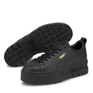Image of Puma Sportstyle Mayze Trainers - Black