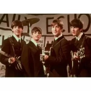 Image of The Beatles - Daily Echo Standard Postcard