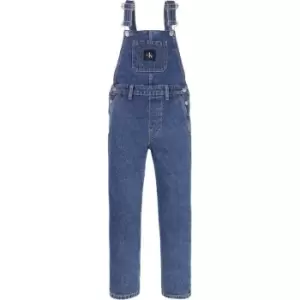 Image of Calvin Klein Jeans Dungaree Salt Pepper Auth Bl - Blue