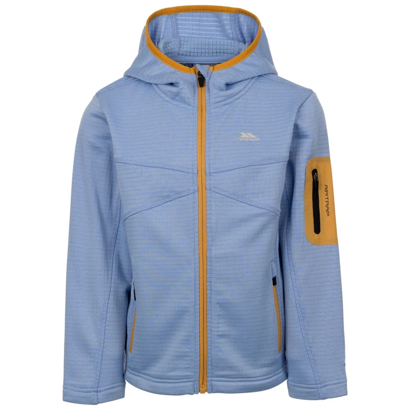 Image of Trespass Timorous boys's Children's fleece jacket in Blue