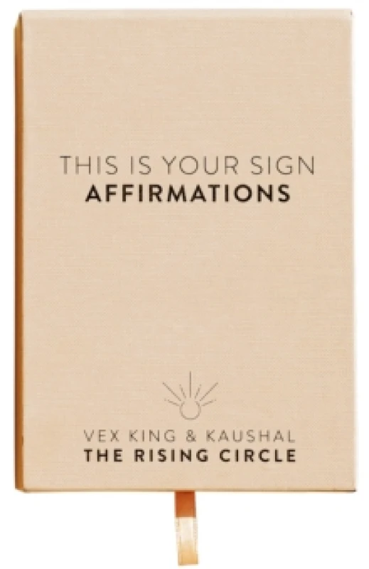 Image of This Is Your Sign: Affirmation Cards. Cards. By Vex King, Kaushal Modha, The Rising Circle Books