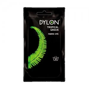 Image of Dylon Hand Wash Fabric Dye - Tropical Green