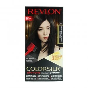 Image of Revlon Colorsilk Buttercream Lasting Color Brown Black 20N For Women