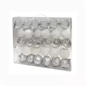 Image of The Spirit Of Christmas PK30 Bauble Box Set24 - White