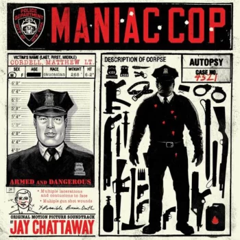 Image of Ship To Shore - Maniac Cop (Original Motion Picture Soundtrack) LP (Red)