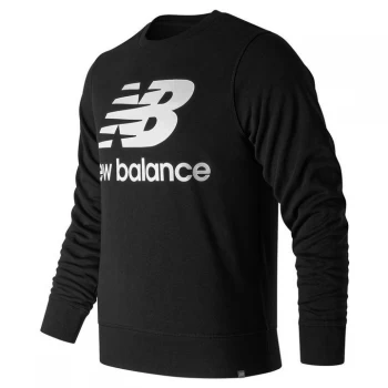Image of New Balance Stack Crew Sweatshirt - Black