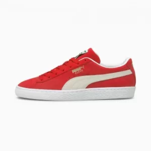 Image of Womens PUMA Suede Classic Xxi Trainers, High Risk Red/White Size 6 Shoes