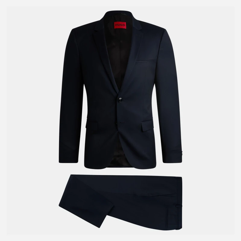 Image of Hugo Mens Arti Hesten Suit Dark Blue male S