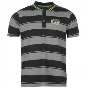 Image of Everlast Yarn Dye Bold Stripe Polo Mens - Grey/Char