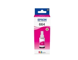 Image of Epson Ecotank 664 Magenta Ink Bottles