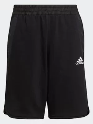 Image of adidas Designed 4 Gameday Shorts, Black/White, Size 11-12 Years