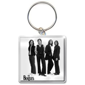 Image of The Beatles - White Album Iconic Image Keychain