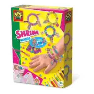 Image of Fashion Girls Charm Bracelets Jewellery Making Set