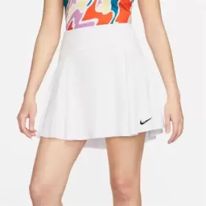 Image of Nike Dri-FIT Advantage Womens Tennis Skirt - White