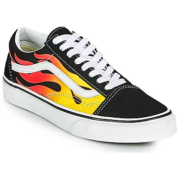 Image of Vans OLD SKOOL mens Shoes Trainers in Black,4.5,5,6,7.5,8,10.5,3,12,5.5,10,4