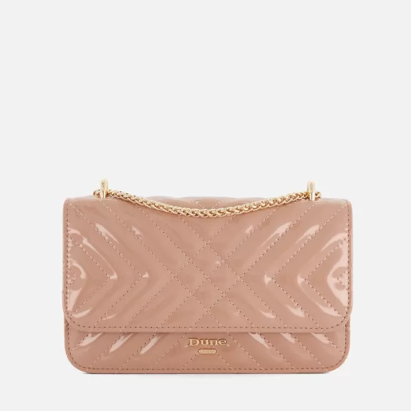 Image of Dune Edorchie Quilted Faux Leather Shoulder Bag
