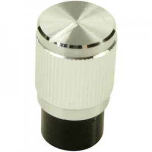 Image of Control knob Silver x H 10.7mm x 19mm Cliff