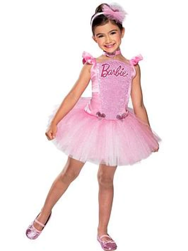 Image of Barbie Ballerina Dress One Colour WZH5P Unisex 3-4,5-6,7-8
