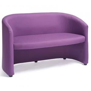 Image of Double seat tub chair Blue