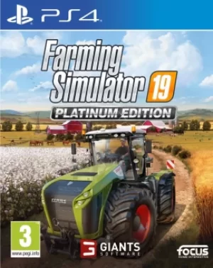 Image of Farming Simulator 19 Platinum Edition PS4 Game