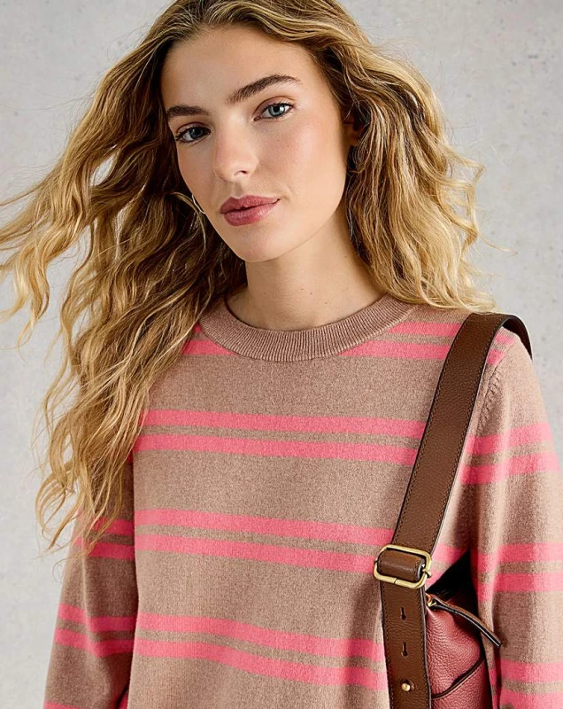 Image of White Stuff White Stuff Katie Jumper NAT Multi - White Stuff - Size: 16 NAT Multi Female 16 ZD49304