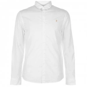 Image of Farah Vintage Farah Farley Slim Fit Shirt - White 104