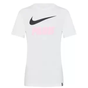 Image of Nike Paris Saint Germain T-Shirt Mens - White