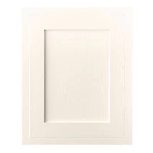 Image of Cooke Lewis Carisbrooke Ivory Framed Tall double oven housing door W600mm