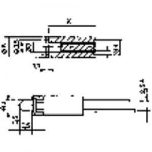 Image of LED spacer 1x Black Suitable for LED 3mm 1c Brand Mentor