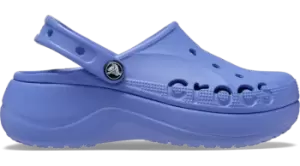 Image of Crocs Baya Platform Clogs Women Lapis 4