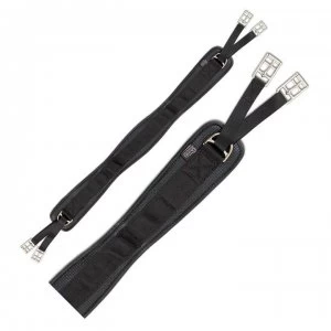 Image of Shires Humane Anti Chafe Girth - Black