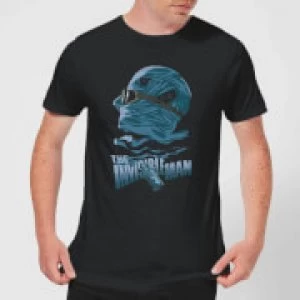 Image of Universal Monsters The Invisible Man Illustrated Mens T-Shirt - Black